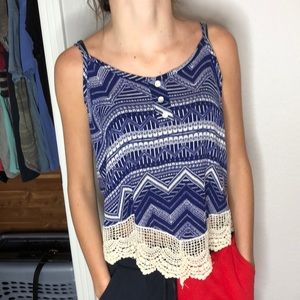 rue 21 designed tank top